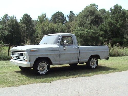 1968 ford f100 short bed  dso atlanta, georgia truck.  solid.