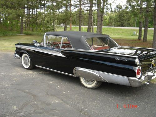 1959 ford galaxie 500 convertible in excellent condition