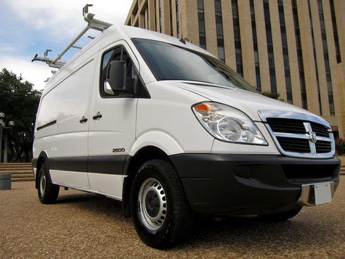 2008 dodge sprinter 2500 cargo, 1-owner, only 116k miles, diesel, hightop, more!