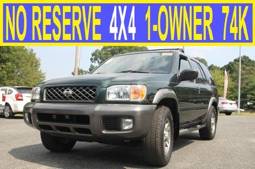 No reserve 1 owner 74k 4x4 like 4runner cherokee blazer jimmy explorer 98 99 01