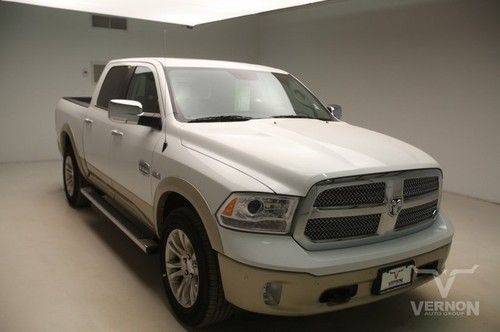 2014 laramie longhorn crew 4x4 navigation sunroof leather heated v8 hemi