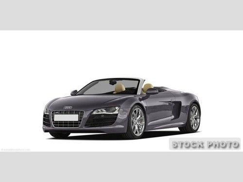 2011 audi r8 5.2 quattro spyder automatic 2-door convertible