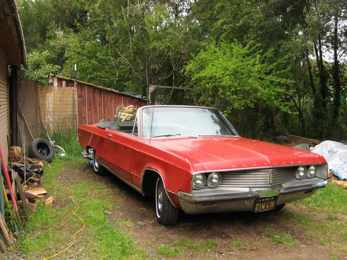 1968 chrysler newport custom convertible 2-door 6.3l