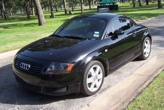 2002 audi tt quattro black on black 6 speed navigation extra clean