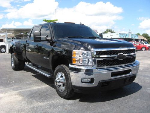 2011 chevrolet 3500 silverado ltz crew cab diesel 4x4 only 29 k miles