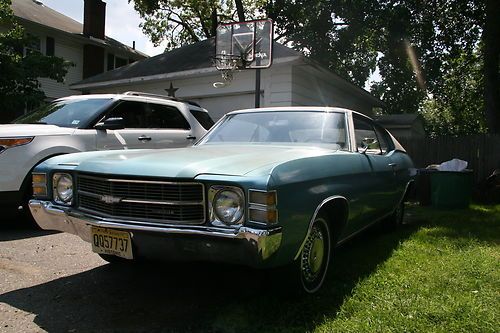 1971 chevrolet chevelle 2 door