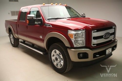 2014 king ranch crew 4x4 fx4 navigation sunroof leather heated 20s aluminum v8