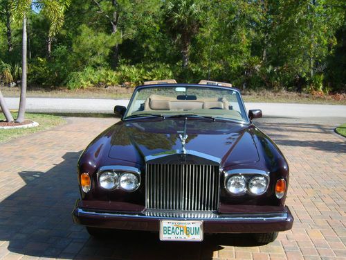 1986 rolls-royce corniche corniche ii