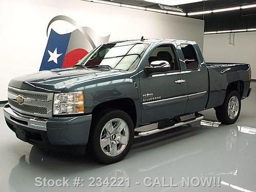 2010 chevy silverado texas edition ext cab lt 20's 31k texas direct auto