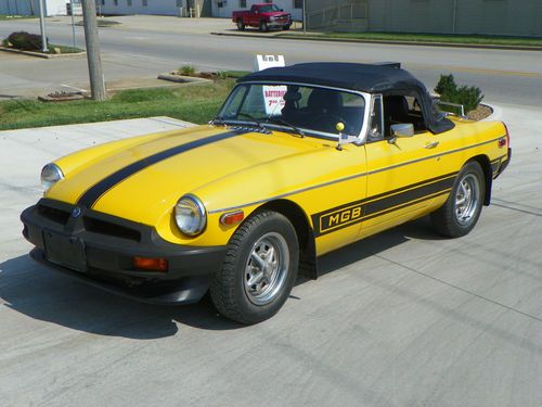 1978 mg mgb convertible