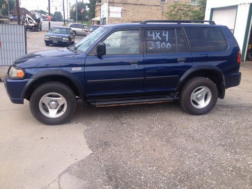 2001 mitsubishi montero sport ls sport utility 4-door 3.0l