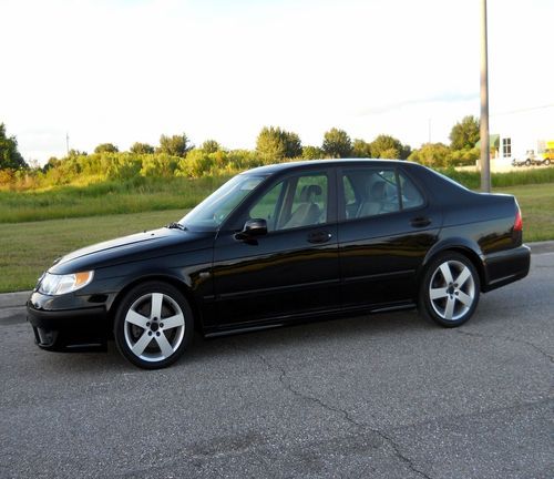 2005 saab 9-5 aero turbo no reserve 1 owner south  florida car!