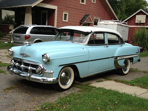 1953 chevrolet bel air 4 door sedan