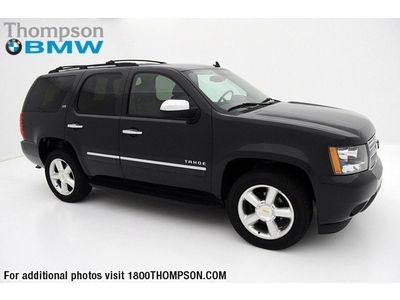 2010 chevrolet tahoe ltz 5.3l v8 4 x 4 navigation 3rd row seating dvd system!