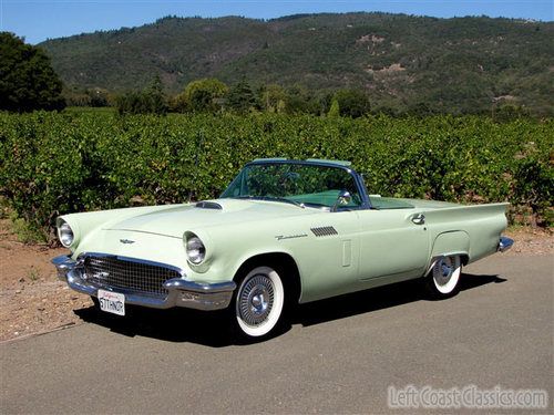 1957 thunderbird, 76k original miles, 3-owners, soft/hardtops built for export