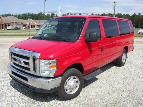 2012 ford e350 xlt 15 passenger van dual ac at