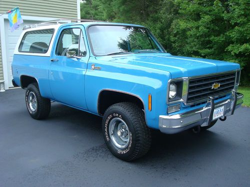 1976 Chevy Truck/ K-5 Blazer Custom Deluxe 350 / 4x4 One Owner Nice 87, image 2