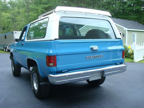 1976 Chevy Truck/ K-5 Blazer Custom Deluxe 350 / 4x4 One Owner Nice 87, image 11