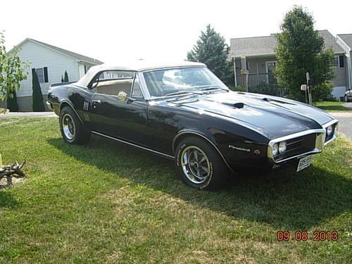 1967 pontiac firebird  convertible