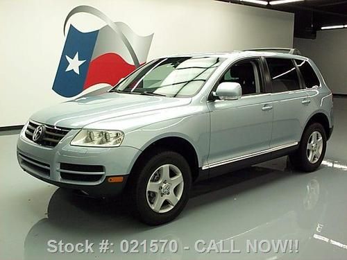2005 volkswagen touareg v6 awd sunroof htd seats 53k mi texas direct auto