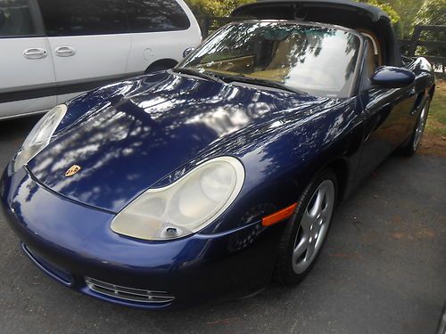 2001 porsche boxster roadster s convertible 2-door 3.2l