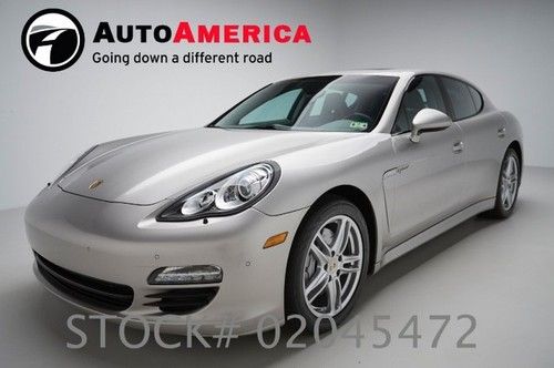 16k low miles 2012 panamera s hybrid silver loaded with over $106k msrp!