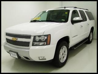 07 chevy ltz z71 pkg navi dvd roof heated leather quads 3rd row rear camera bose