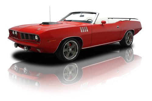 Frame up built hemicuda convertible 528 hemi 750 hp