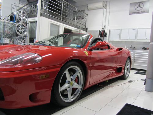 2002 ferrari 360 spider convertible 2-door 3.6l