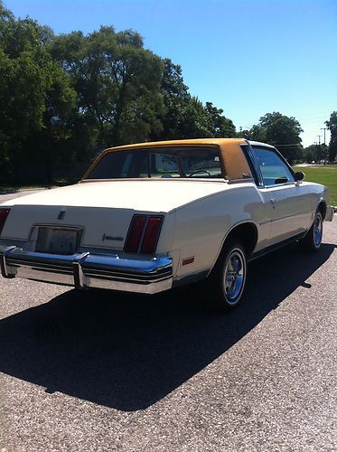 VERY CLEAN LOW MILEAGE, 1980 CUTLASS Survivor Car V-8 Engine w/ A/C !!!! NICE!!!, image 3