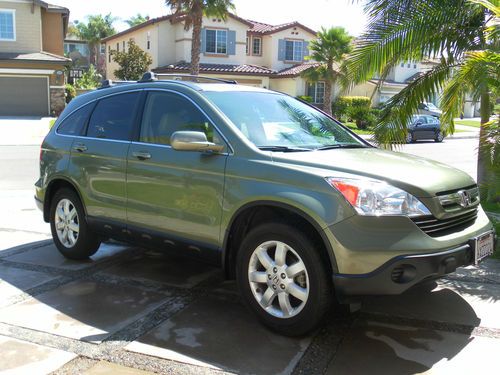 2009 honda cr-v ex-l -- 4wd, low miles, navi, newer tires, roof rack, camera