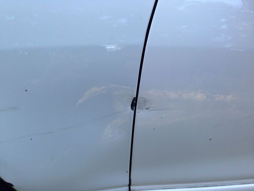 4-door sedan, white, automatic, new wheels., image 12