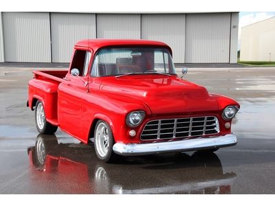 Restored Chevy 3100 Shortbed Stepside Custom. 350 V8, Camaro Front Suspension, image 2