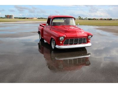 Restored Chevy 3100 Shortbed Stepside Custom. 350 V8, Camaro Front Suspension, image 7
