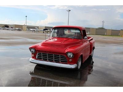 Restored Chevy 3100 Shortbed Stepside Custom. 350 V8, Camaro Front Suspension, image 8