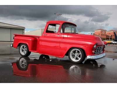 Restored Chevy 3100 Shortbed Stepside Custom. 350 V8, Camaro Front Suspension, image 11