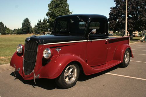 1935 ford street rod hot rod pickup truck