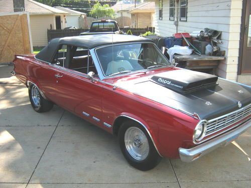 1965 dodge dart gt convertible 500hp sb stroker street /strip