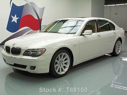 2007 bmw 750li lux seating sunroof navigation only 61k texas direct auto