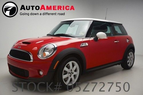 14k low miles mini cooper s one 1 owner red paddle shifters 16 inch alloys