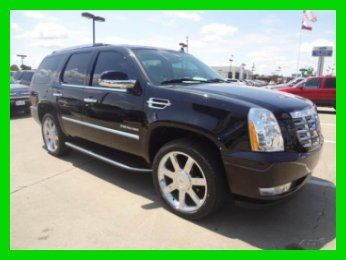 2010 cadillac escalade awd, 6.2l, luxury, nav, roof, rr dvd, 2nd row capt.