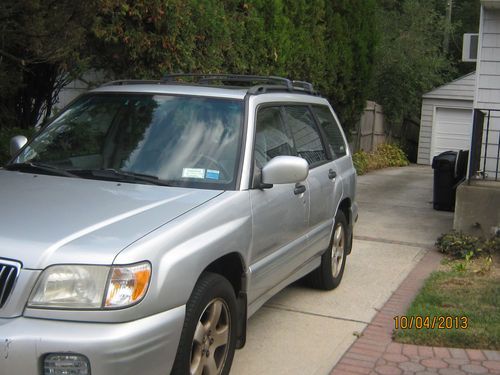 2002 subaru forester s wagon 4-door 2.5l