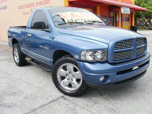 2004 dodge ram 1500 slt standard cab pickup 2-door 5.7l, 305-804-6938, new tires