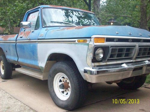 1978 ford f250 4x4 long bed