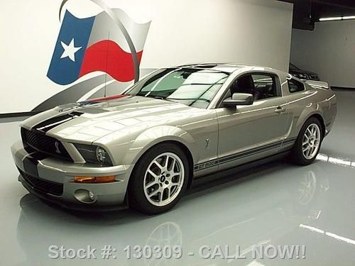 2008 ford mustang shelby gt500 svt cobra 6-spd nav 38k texas direct auto