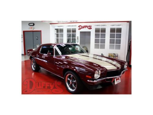 1972 chevrolet camaro z28 maroon 350 v-8