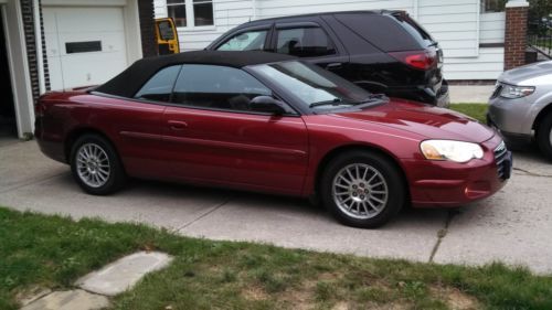 2004 chrysler sebring touring convertible 2-door 2.7l