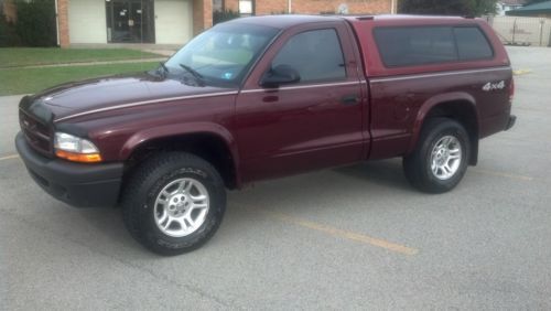 2003 dodge dakota sxt 4x4  3.9l v6 magnum *** only 2 owners *** !