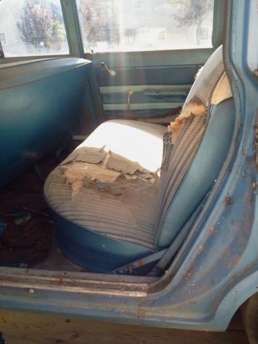 Corvair wagon lakewood 700 California black plates Barn find project NO RESERVE, image 22