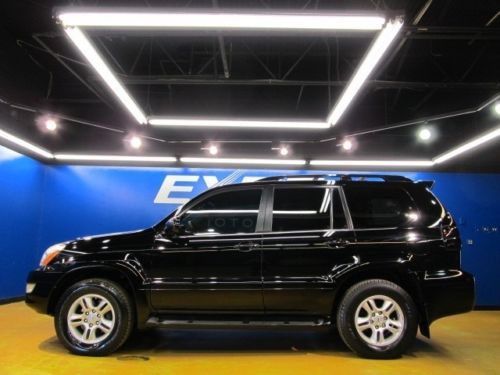 Lexus gx470 4wd leather 3rd row seating running boards